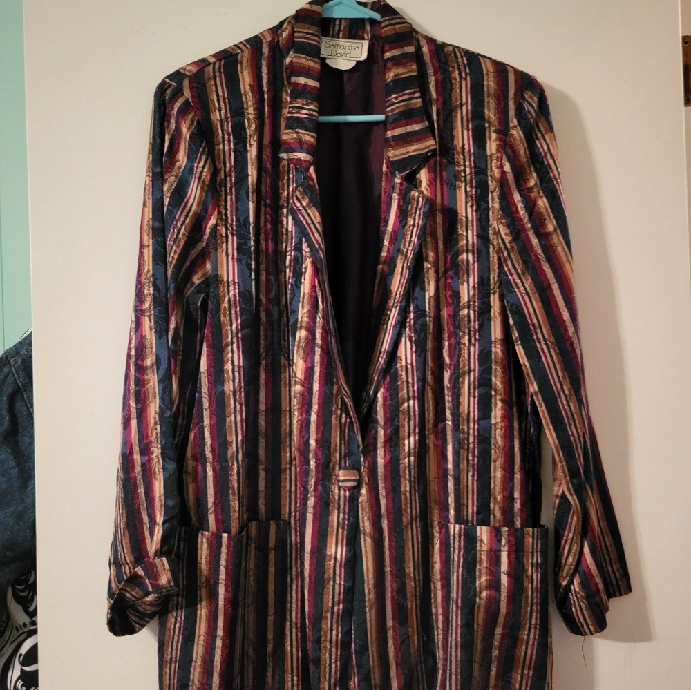 Striped Multicolor Blazer